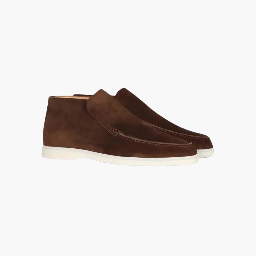 Chaussures Mocassins Homme Slip-On avec Semelle et Couture Mocassin