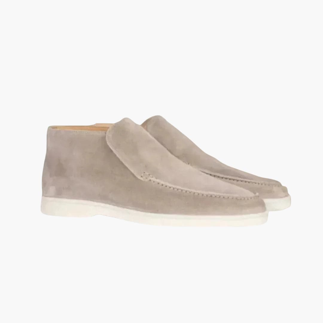 Chaussures Mocassins Homme Slip-On avec Semelle et Couture Mocassin