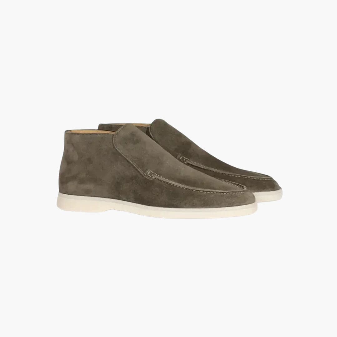 Chaussures Mocassins Homme Slip-On avec Semelle et Couture Mocassin