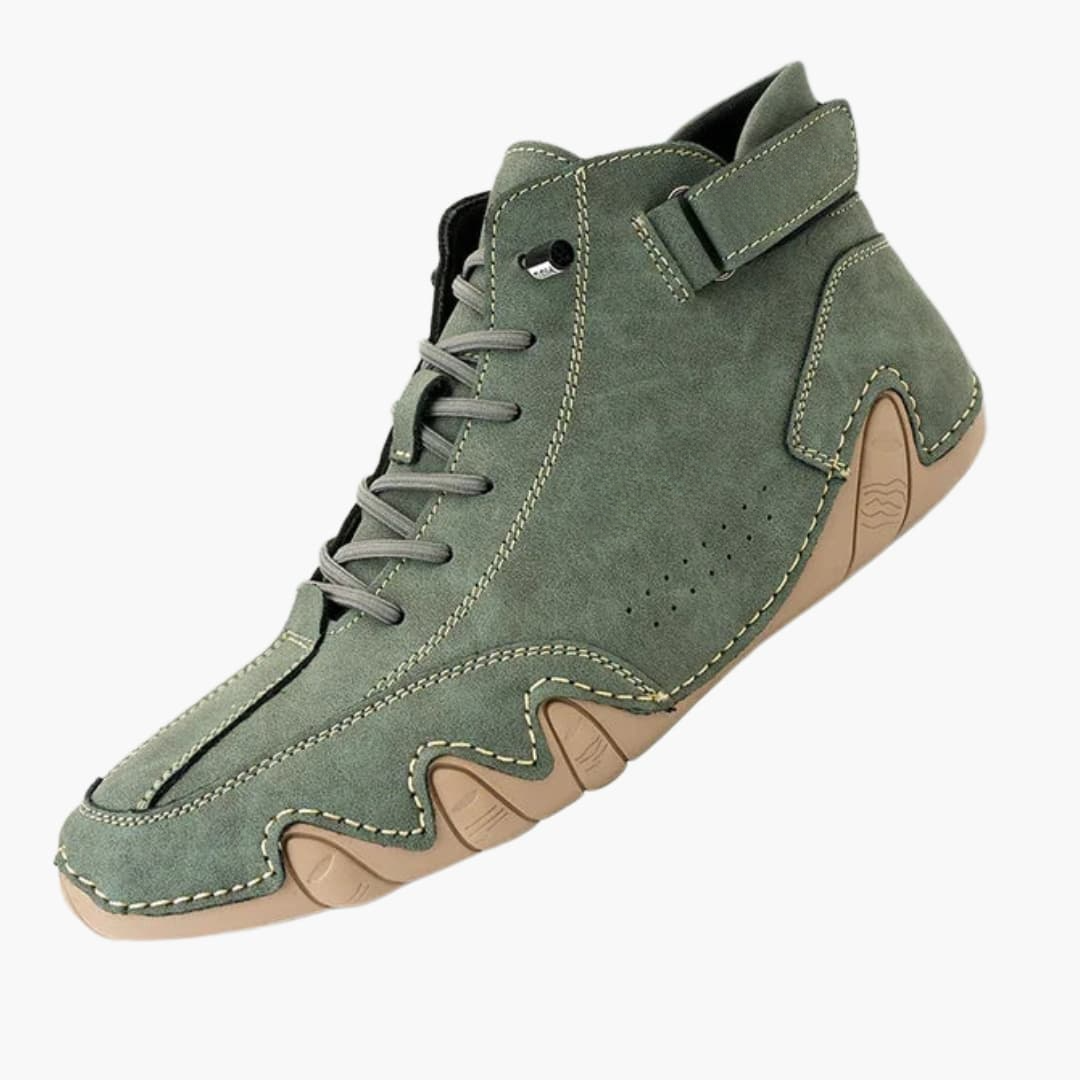 Chaussures Unisexes à Lacets avec Semelle Motif Caoutchouc