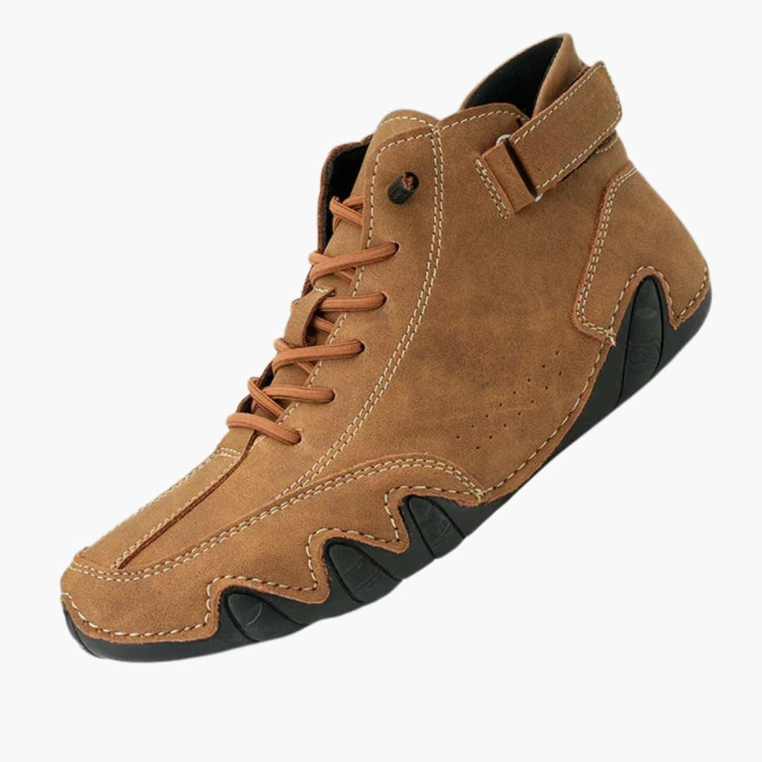 Chaussures Unisexes à Lacets avec Semelle Motif Caoutchouc