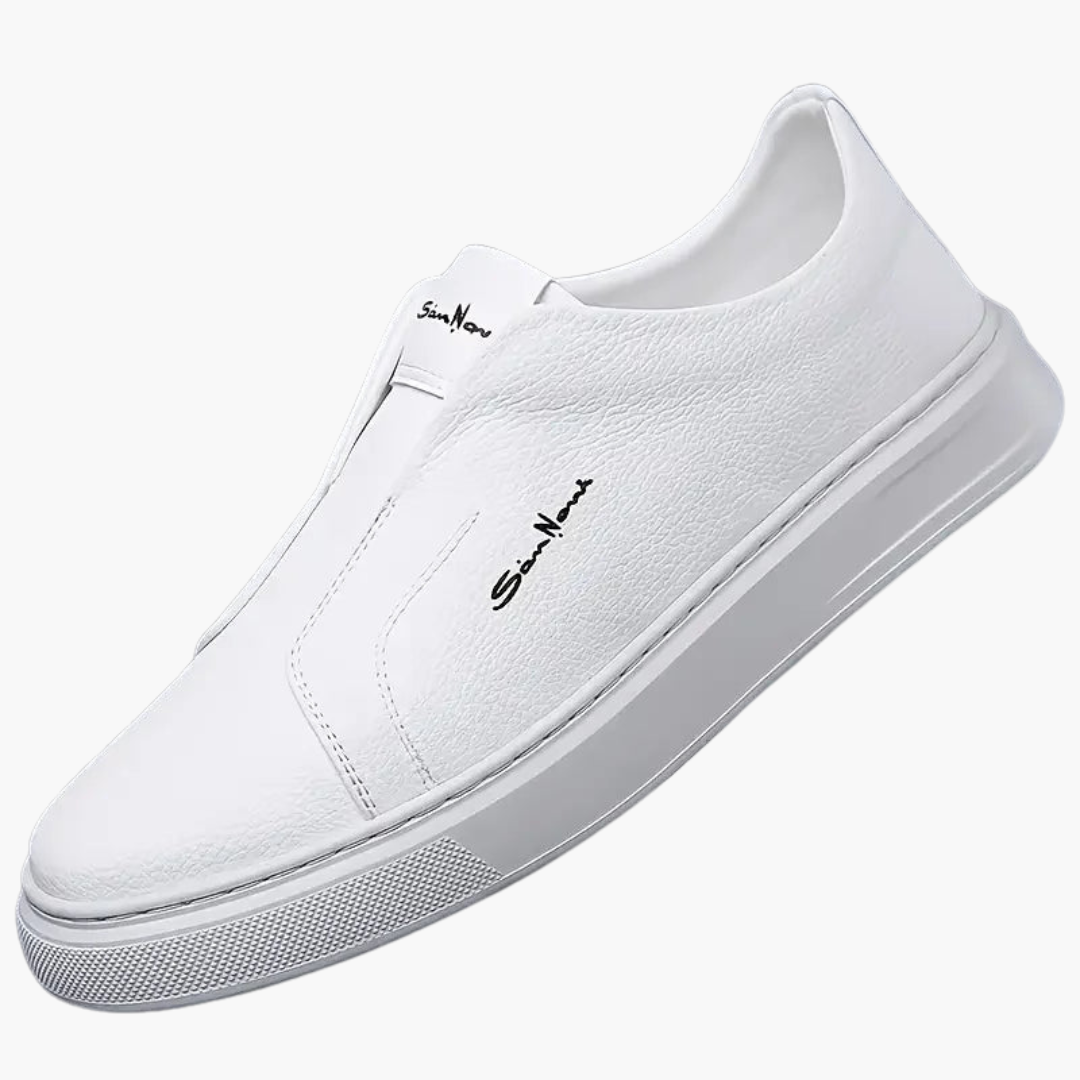 Chaussures sans lacets pour homme avec semelle antidérapante et design bas