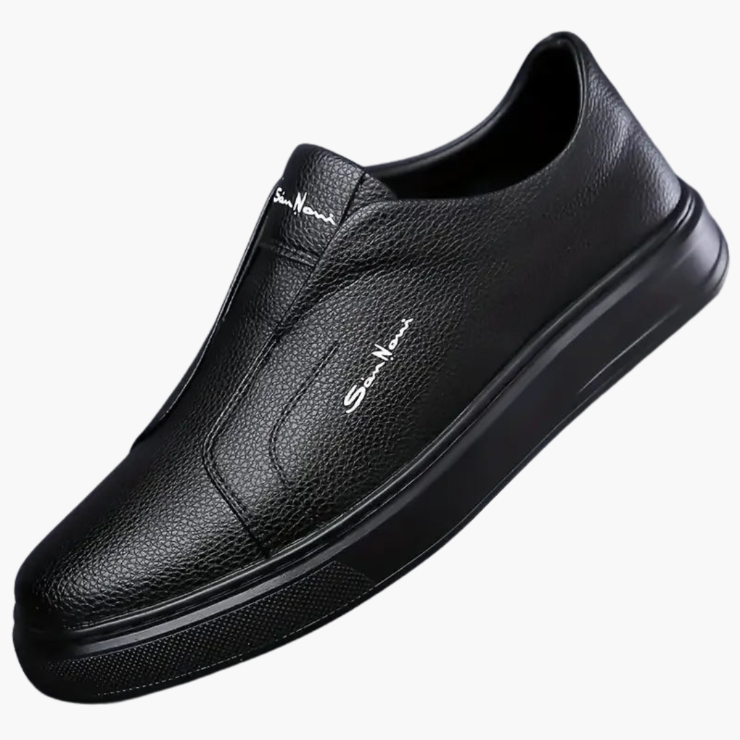 Chaussures sans lacets pour homme avec semelle antidérapante et design bas