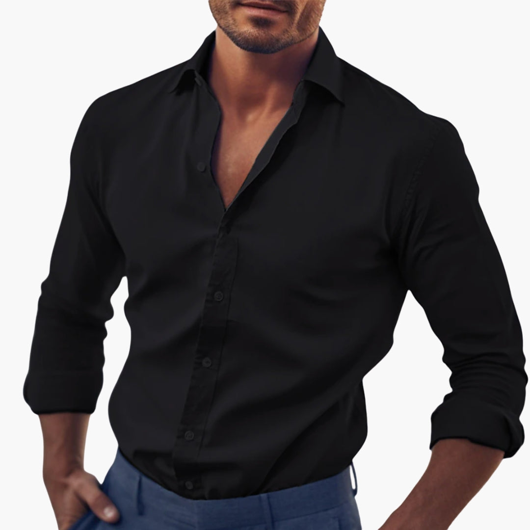 Chemise habillée homme avec col classique