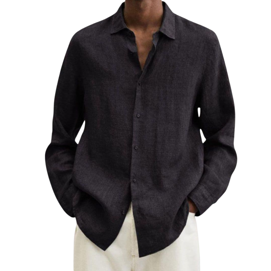 Chemise homme à col classique