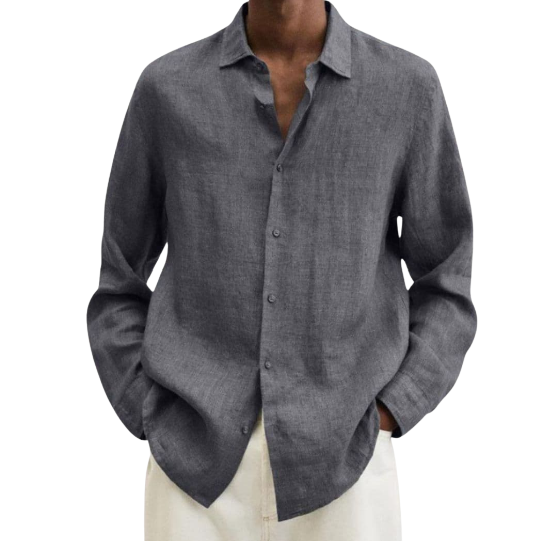 Chemise homme à col classique