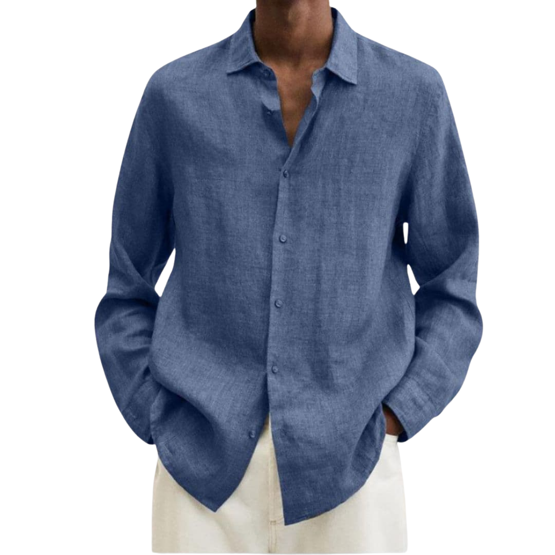 Chemise homme à col classique