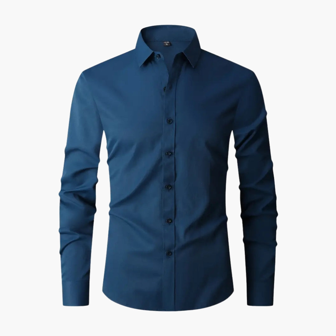 Chemise homme manches longues avec boutons