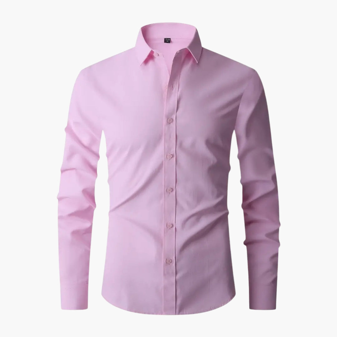 Chemise homme manches longues avec boutons