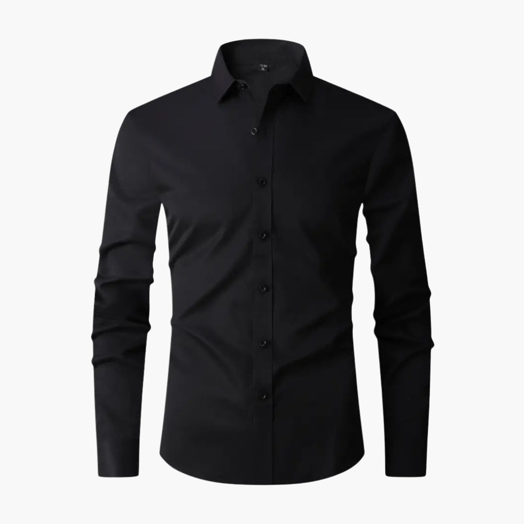 Chemise homme manches longues avec boutons
