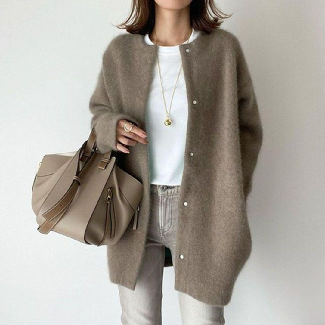 Gilet long femme | Coupe flatteuse, style élégant | Superposition polyvalente pour bureau et sorties