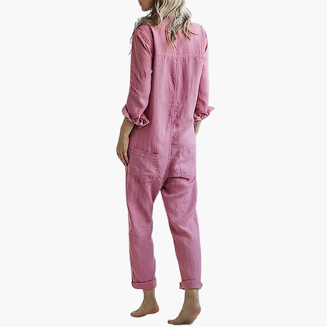 Combinaison femme à manches longues