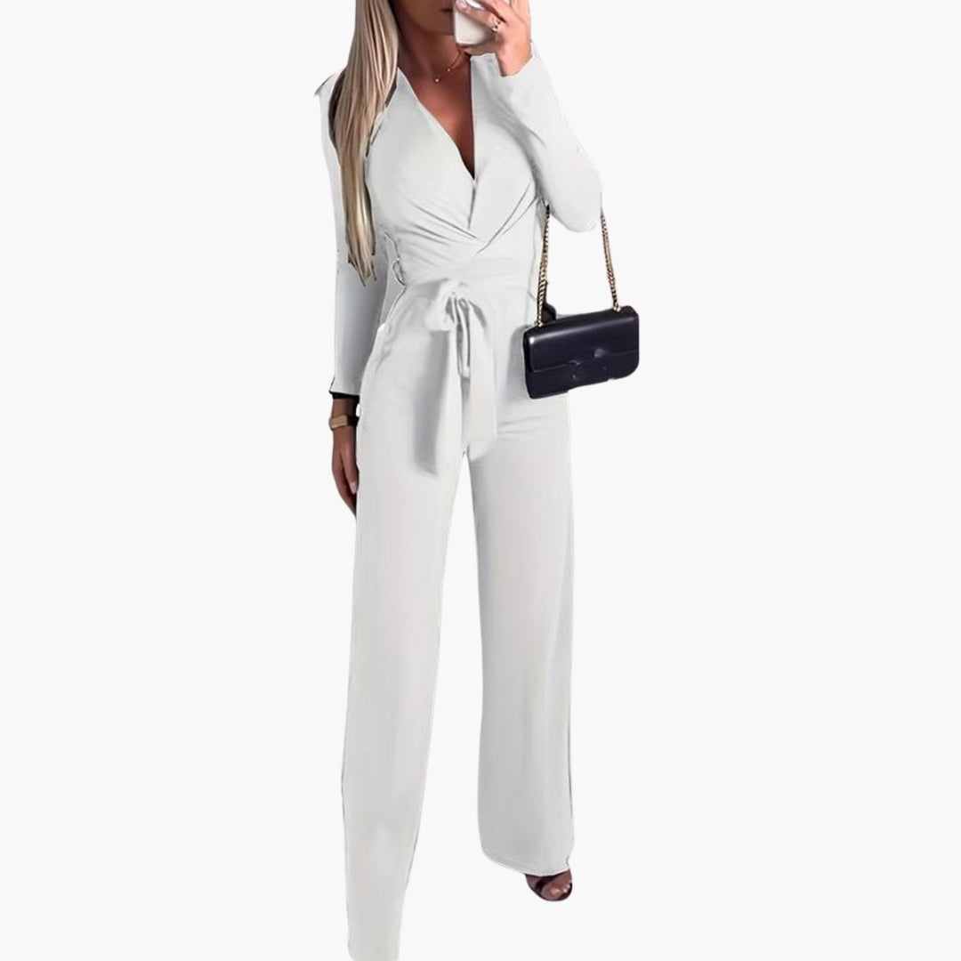 Combinaison femme avec pantalon large