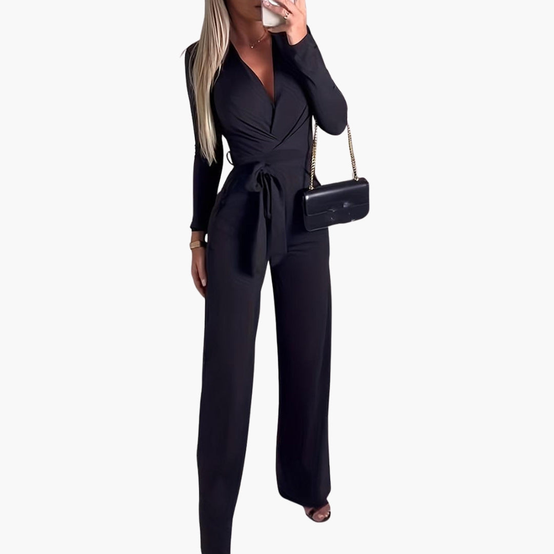 Combinaison femme avec pantalon large