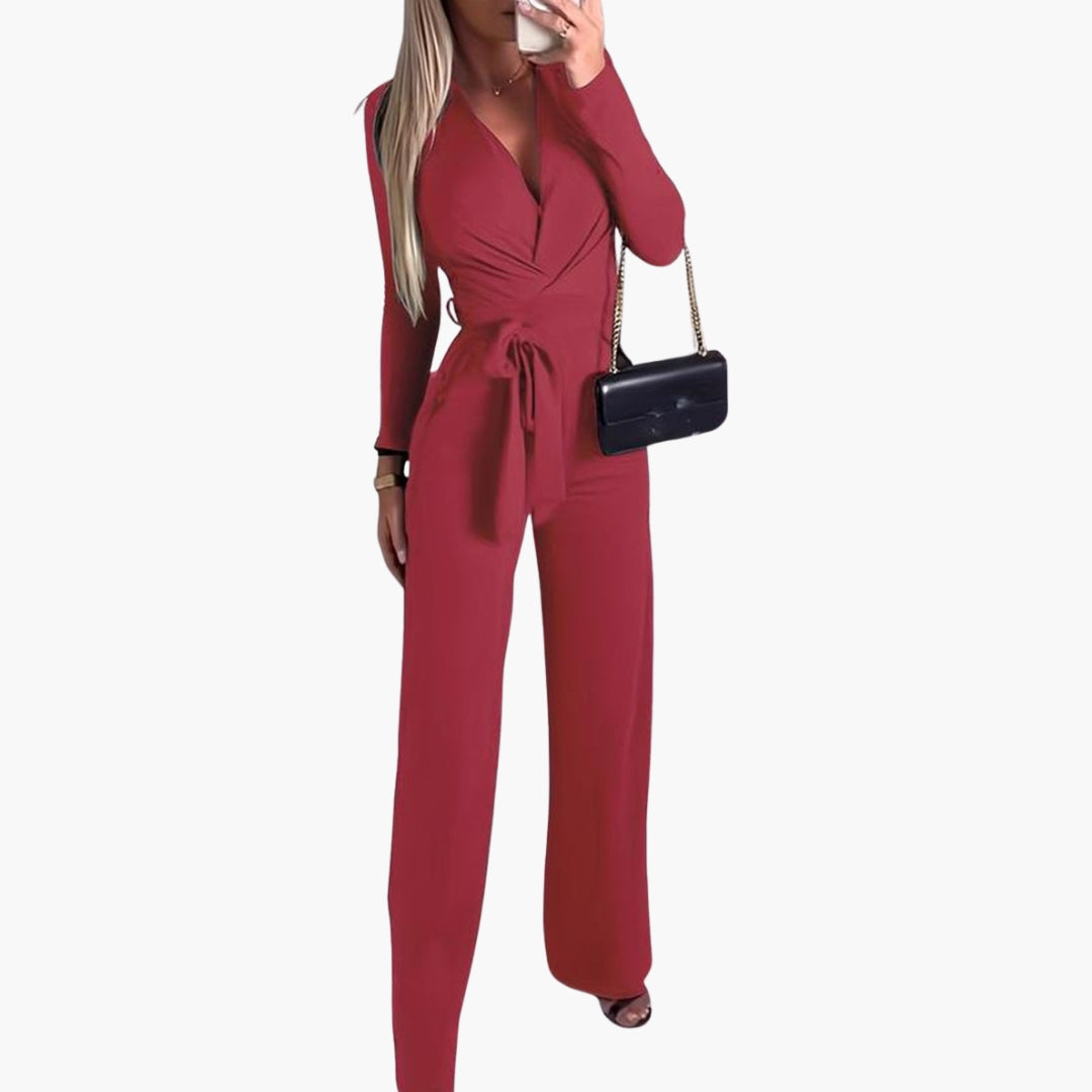 Combinaison femme avec pantalon large