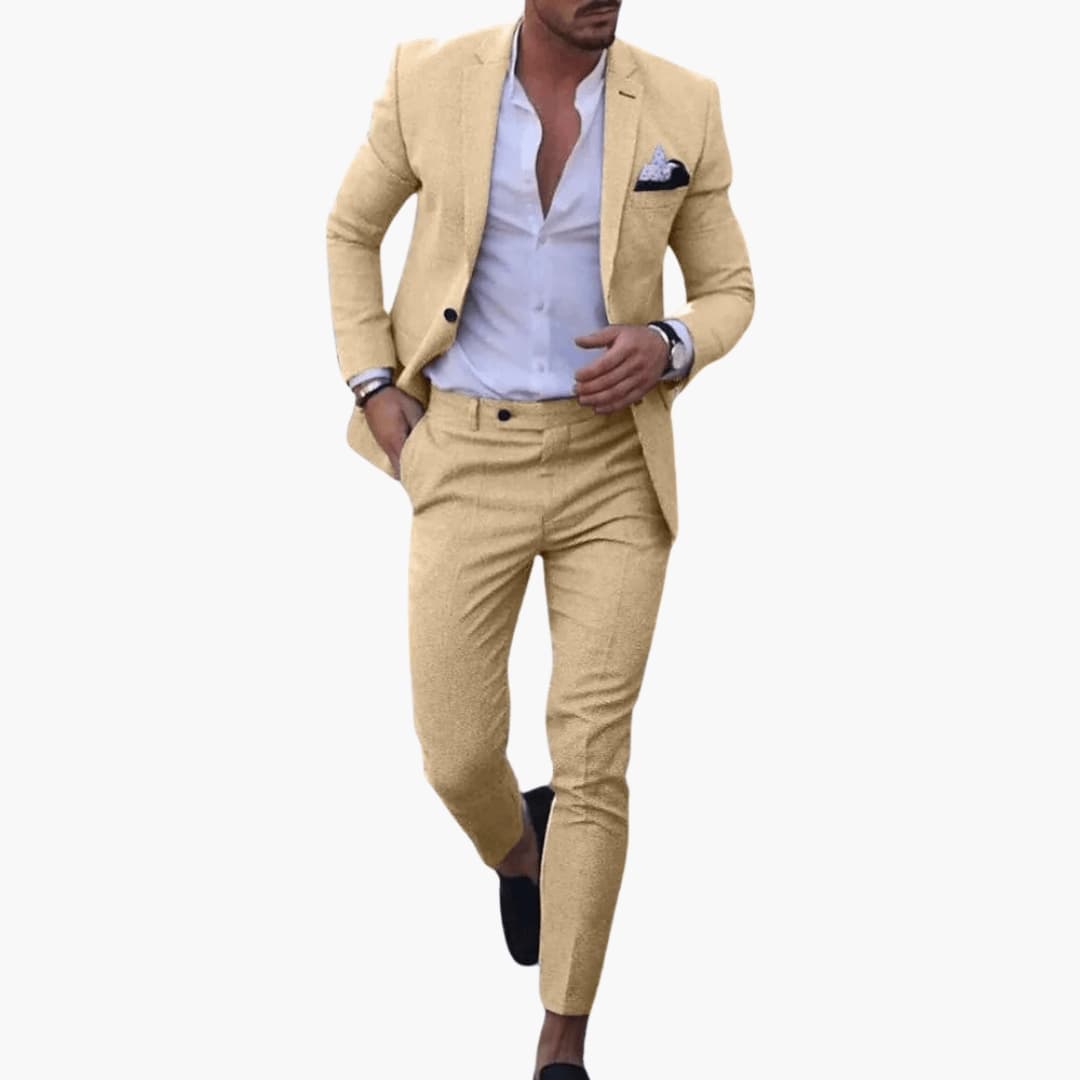 Costume Homme avec Veste et Pantalon Coordonnés