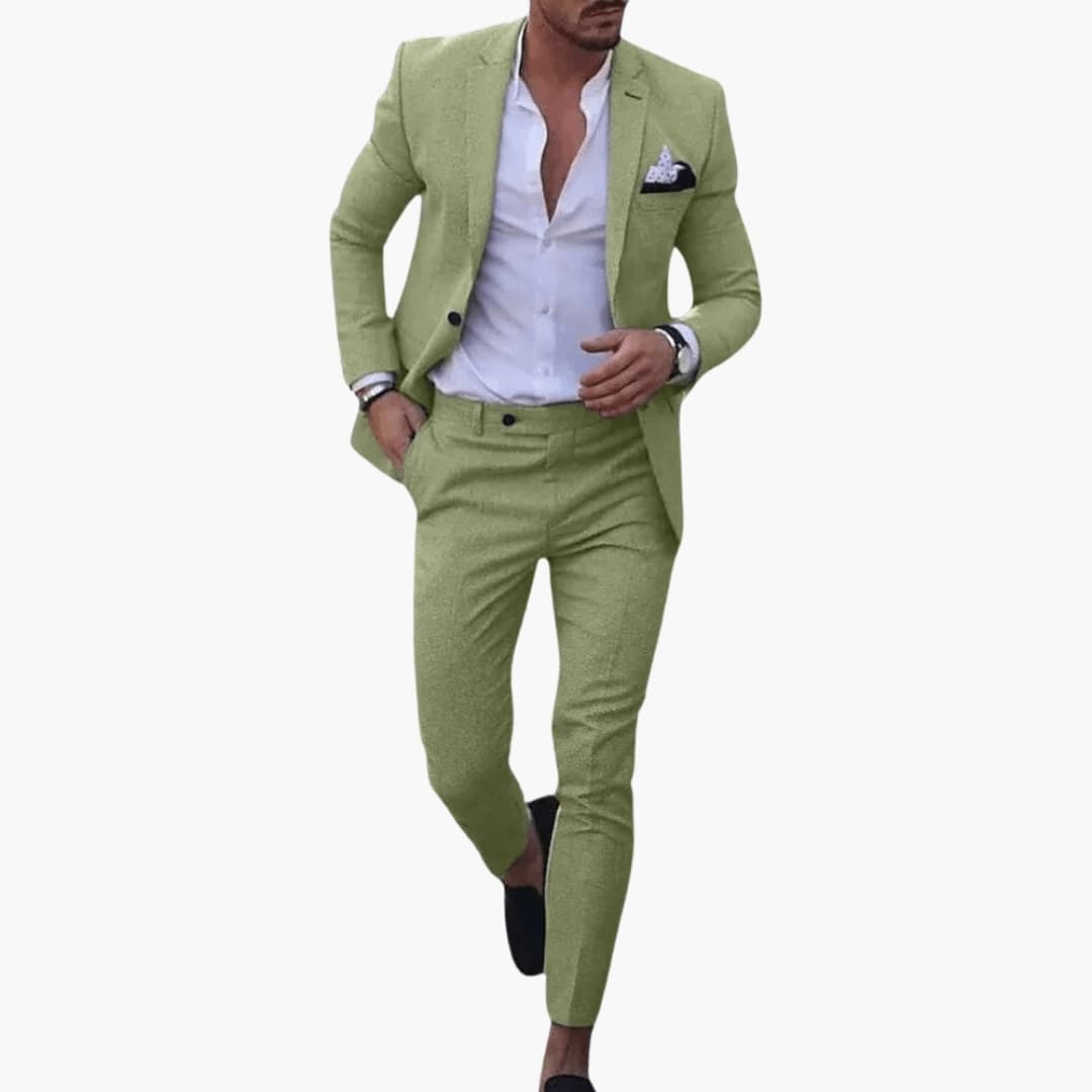 Costume Homme avec Veste et Pantalon Coordonnés