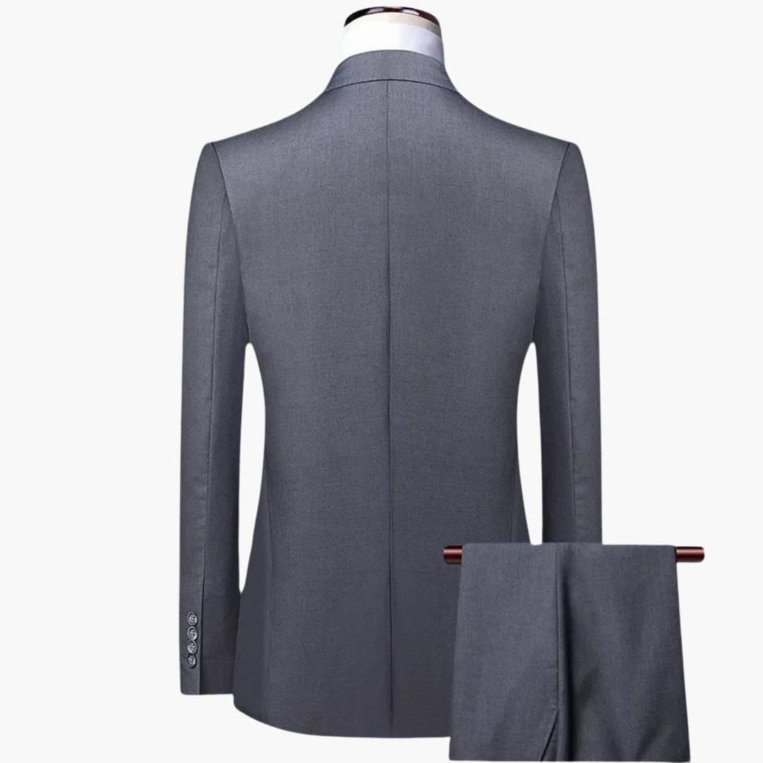 Costume Trois Pièces Homme avec Veste Slim Fit