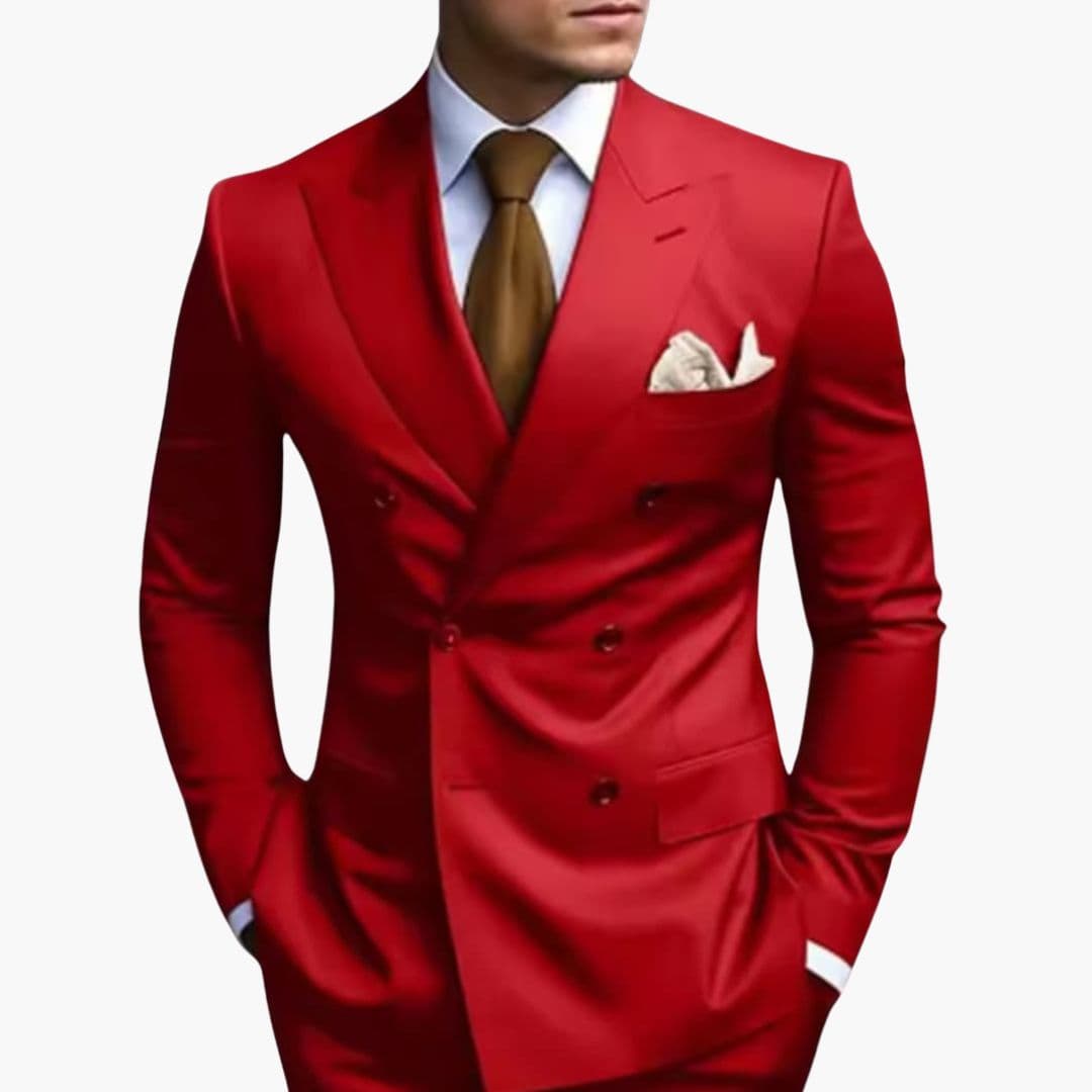 Costume homme deux pièces avec blazer