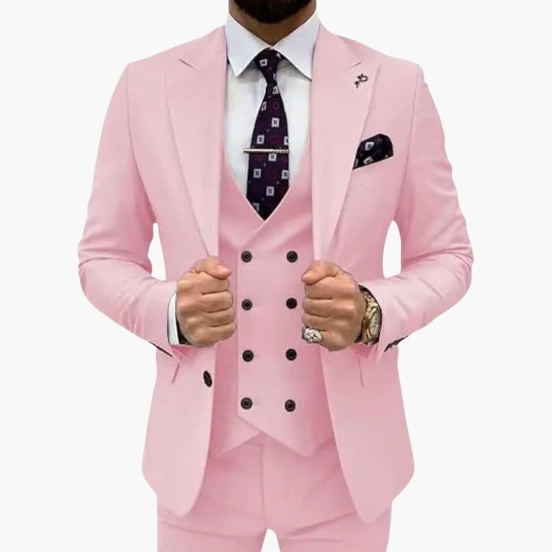 Costume homme trois pièces avec gilet