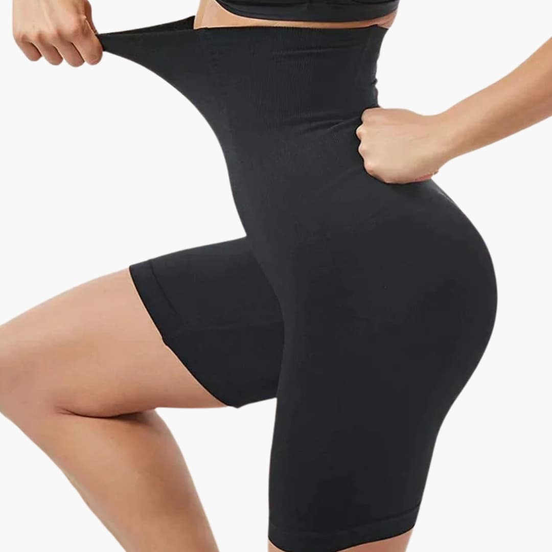 Culotte femme avec taille haute et coupe ajustée