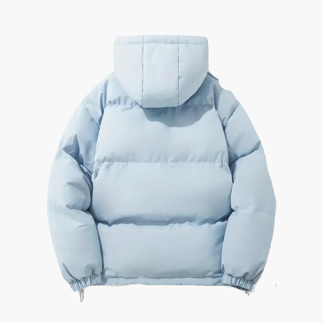 Veste matelassée femme avec capuche et fermeture zippée