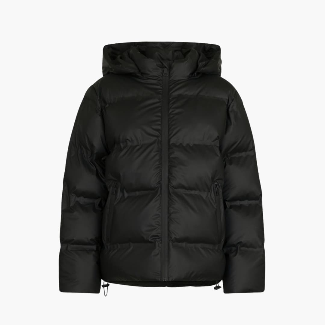 Doudoune femme avec capuche et poches zippées