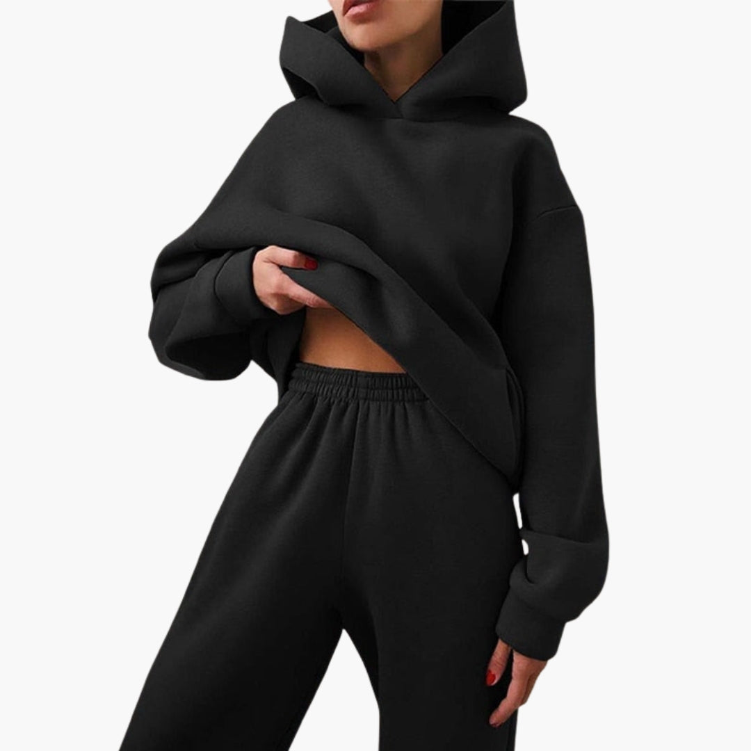 Ensemble Jogging Femme avec Haut à Capuche