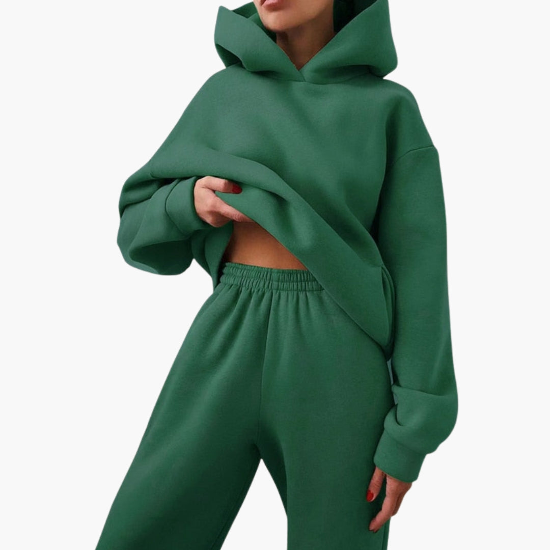 Ensemble Jogging Femme avec Haut à Capuche
