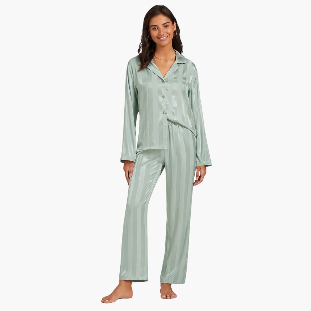 Ensemble Pyjama Femme à Rayures