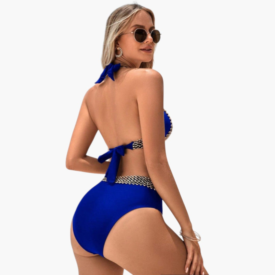Completo bikini da donna con reggiseno a triangolo