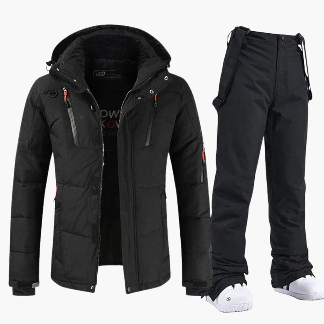 Ensemble ski homme avec veste et pantalon assortis