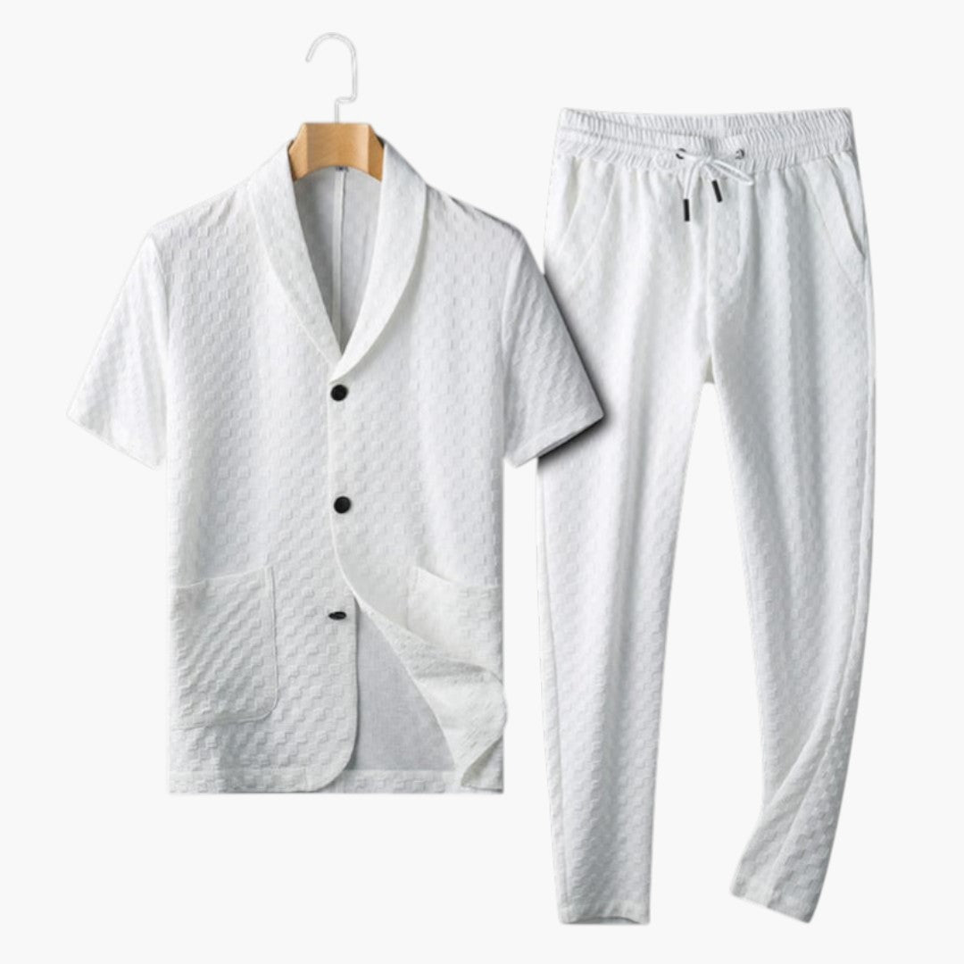 Men's summer indoor clothing set