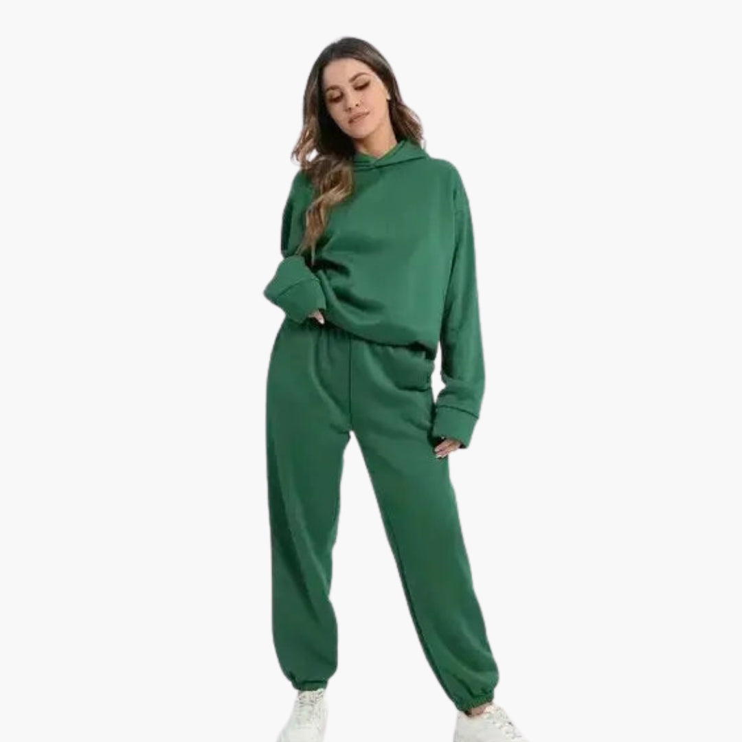 Ensemble jogging femme avec sweat à capuche