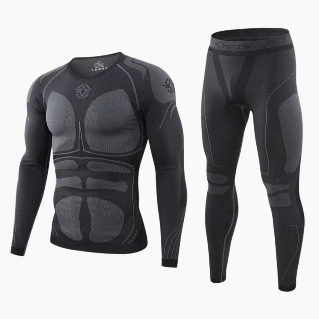 Ensemble sous vêtements thermiques homme
