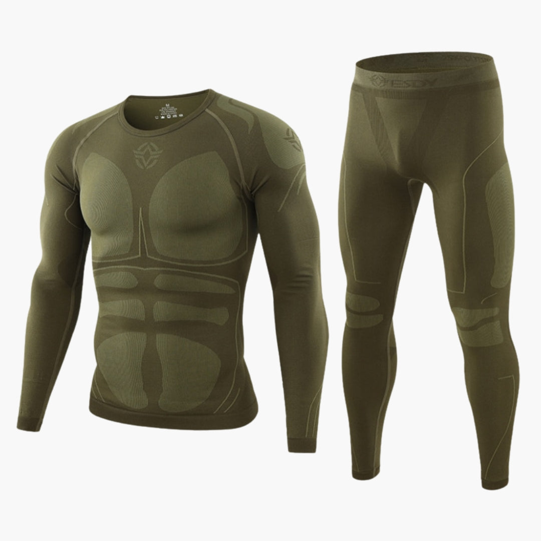 Ensemble sous vêtements thermiques homme