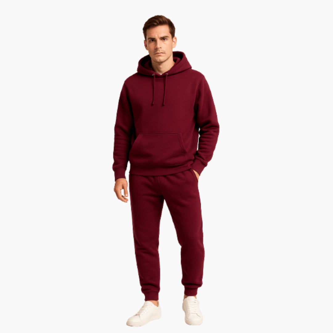 Herren Trainingsanzug-Set mit Kapuzenpullover