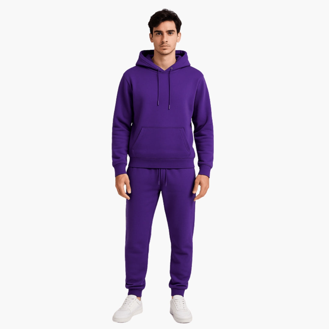 Herren Trainingsanzug-Set mit Kapuzenpullover