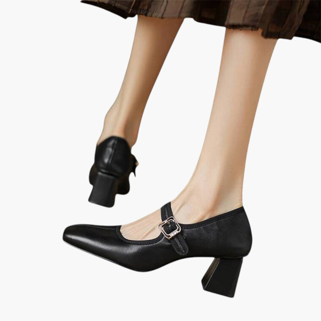 Femmes Chaussures Mary Jane avec Soutien Orthopédique et Bride