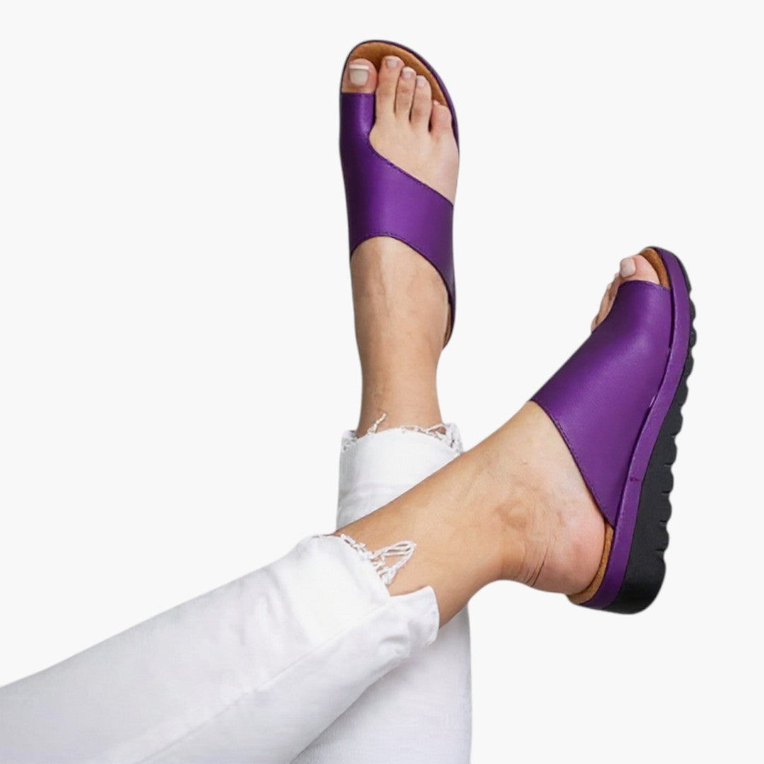 Femmes Sandales orthopédiques avec brides ajustables