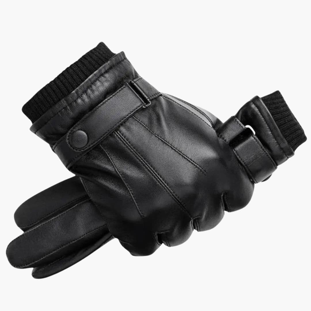 Gants homme d’hiver avec sangle réglable