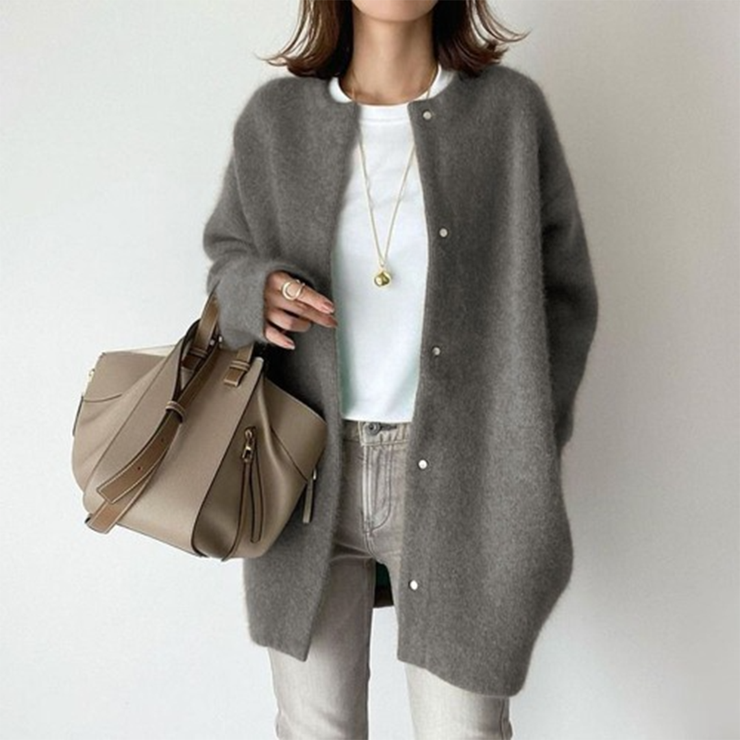 Gilet long femme | Coupe flatteuse, style élégant | Superposition polyvalente pour bureau et sorties