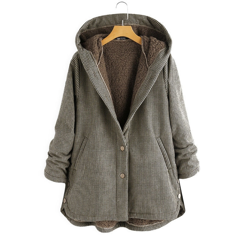 Veste Femme Avec Capuche Élégante et Confortable | Style Casual Chic