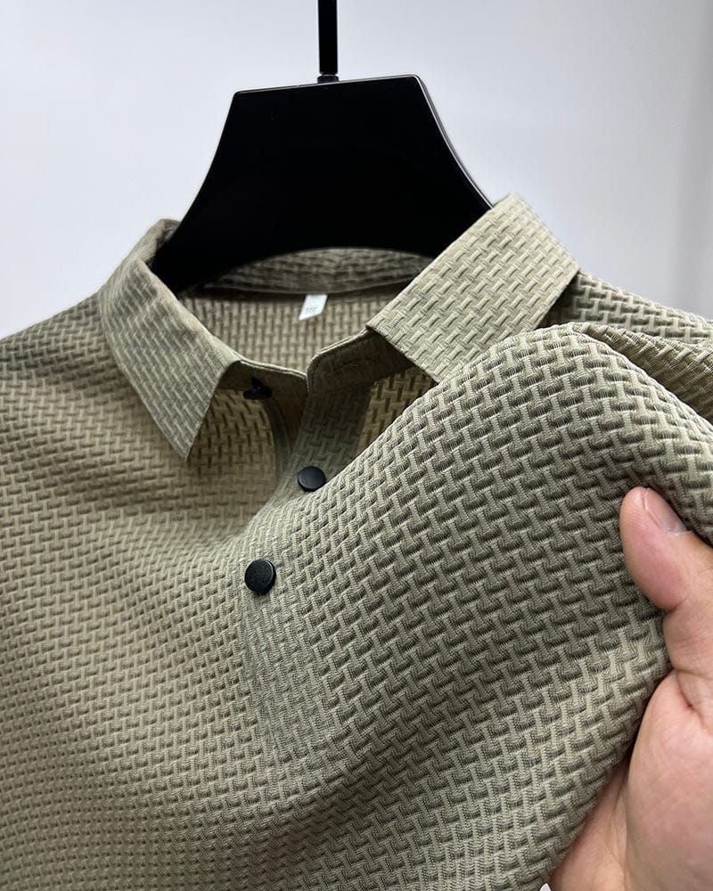 Polo homme manches courtes | Col classique, patte boutonnée | Coupe droite légère, coloris unis, tailles S à 3XL