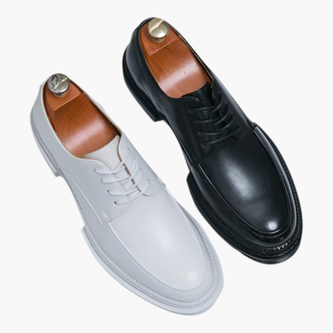 Homme Chaussures Oxford avec Fermeture Lacets et Semelle Caoutchouc