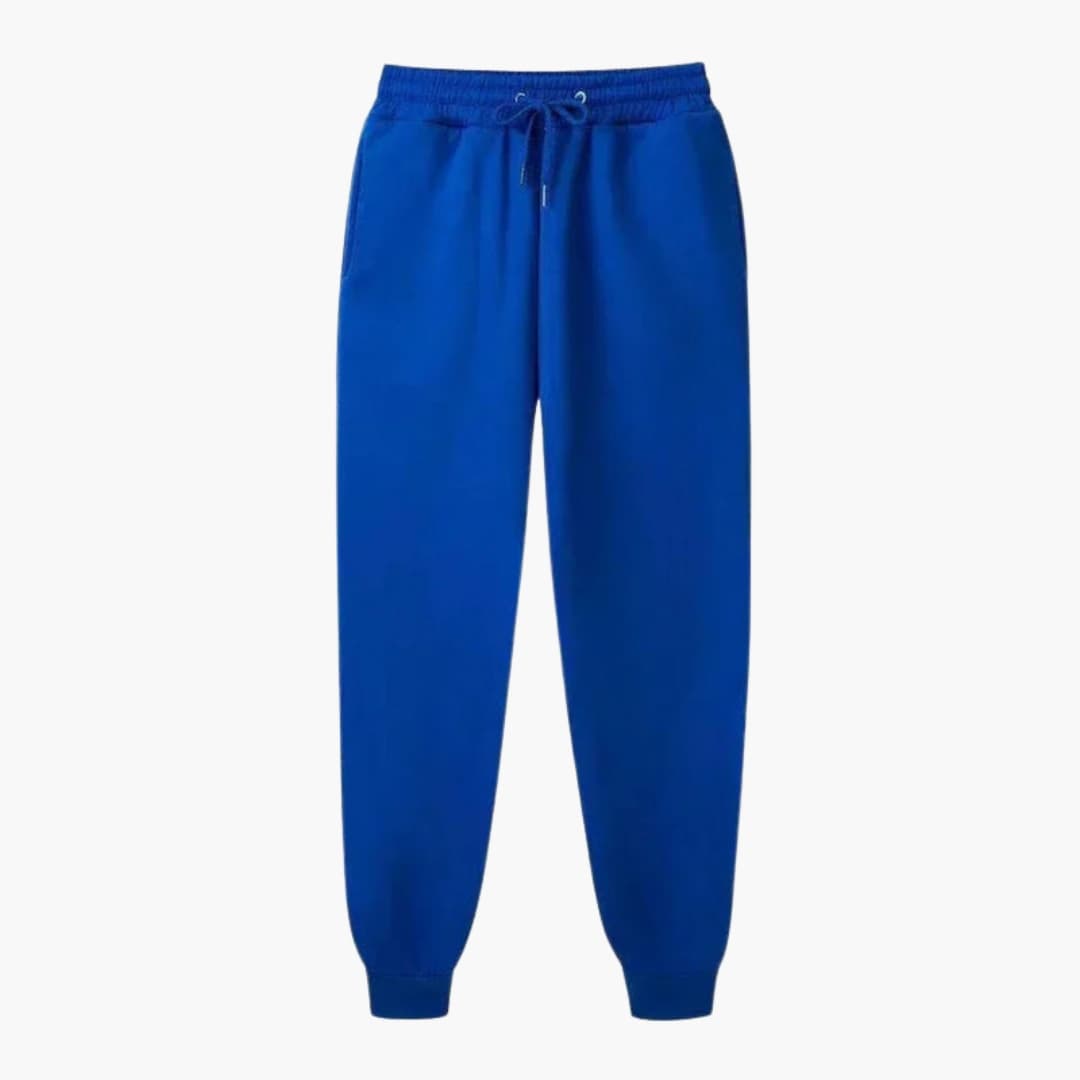 Joggers unissexo com cintura elástica e cordão