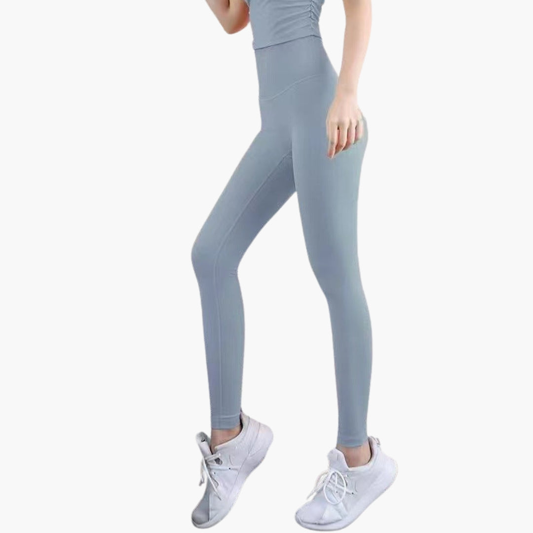 Leggings sportivi da donna a vita alta con gambe lunghe
