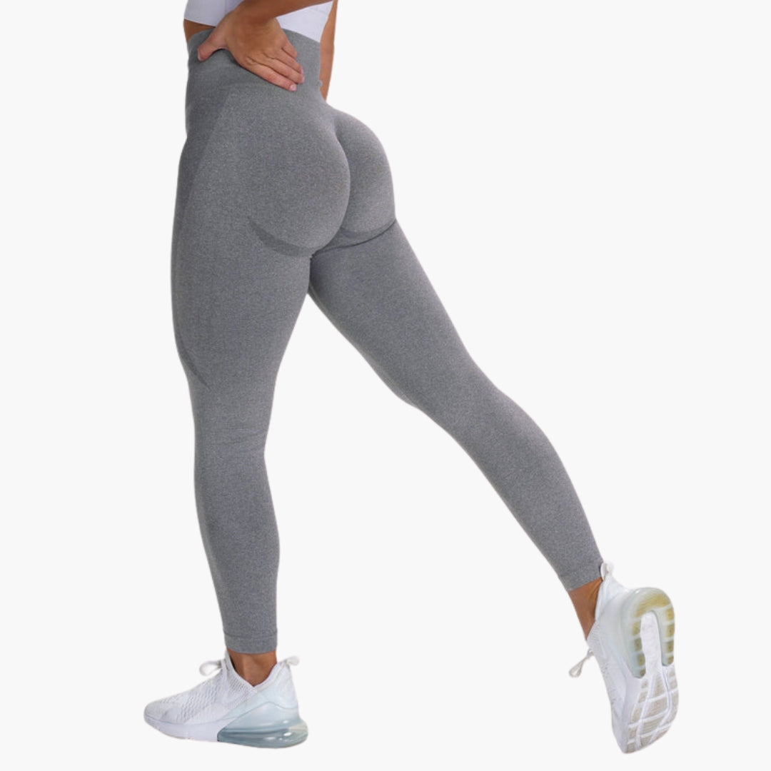 Seamless high-waisted women's sports leggings
