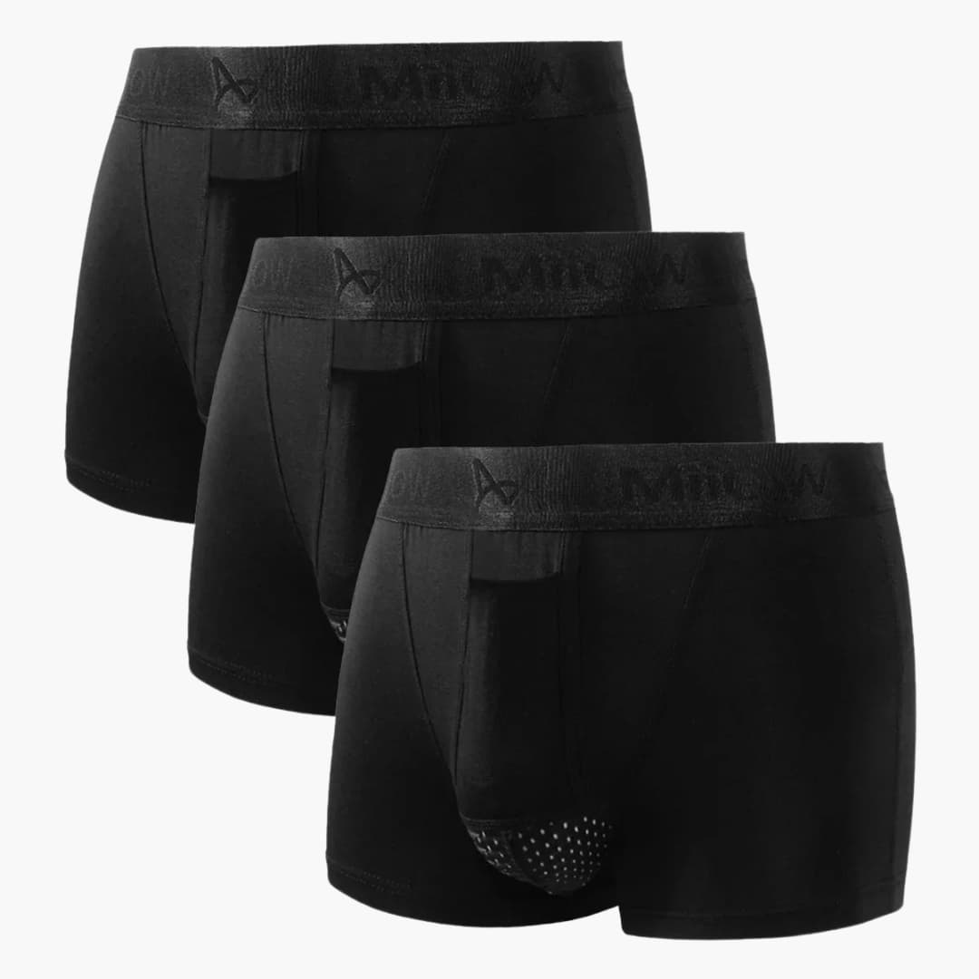 Lot de Boxers pour Hommes avec Taille Élastique