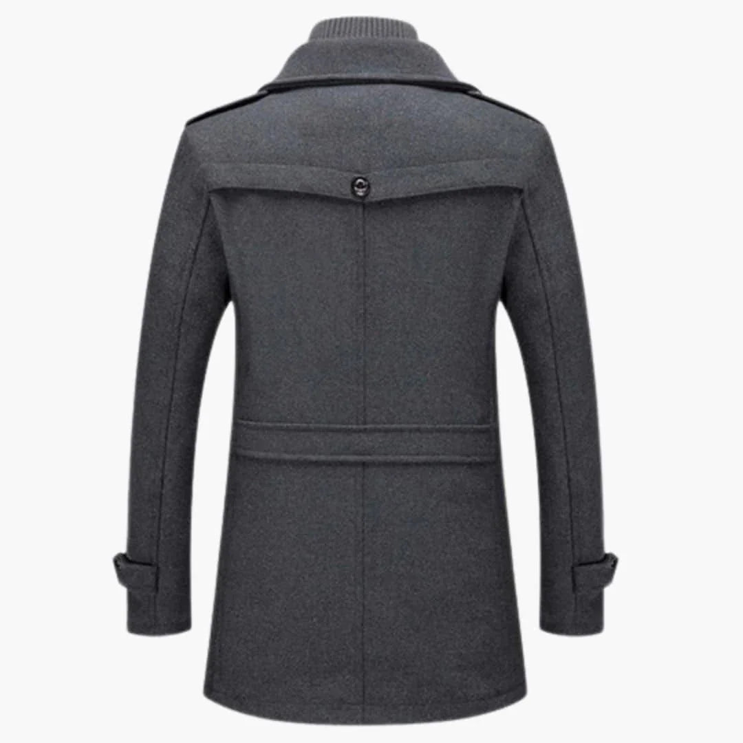 Manteau d’hiver pour homme avec fermeture éclair